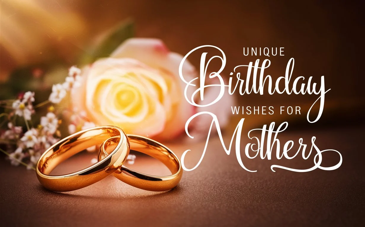 Unique Birthday Wishes for Mothers