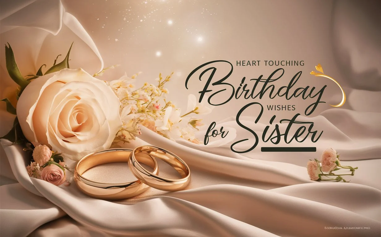 Heart Touching Birthday Wishes for Sister