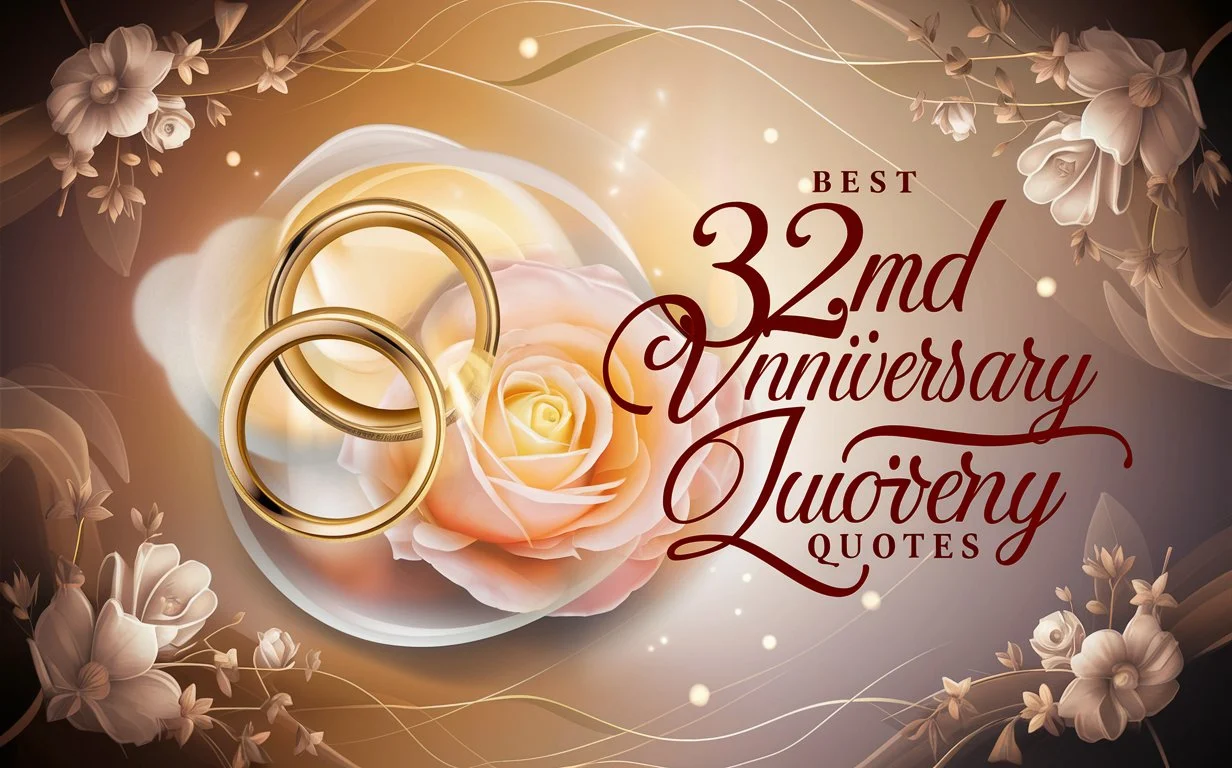 Best 32nd Wedding Anniversary Quotes