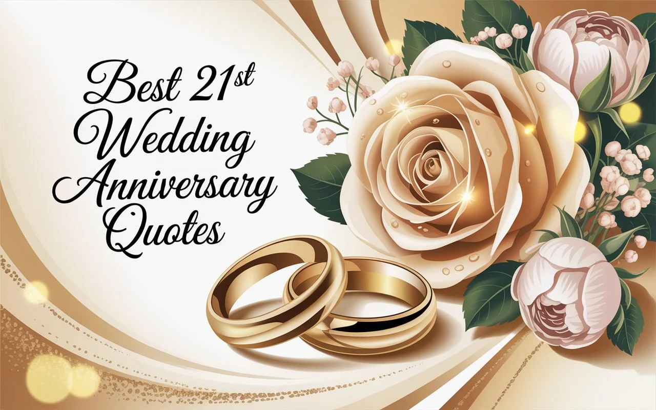 Best 21st Wedding Anniversary Quotes