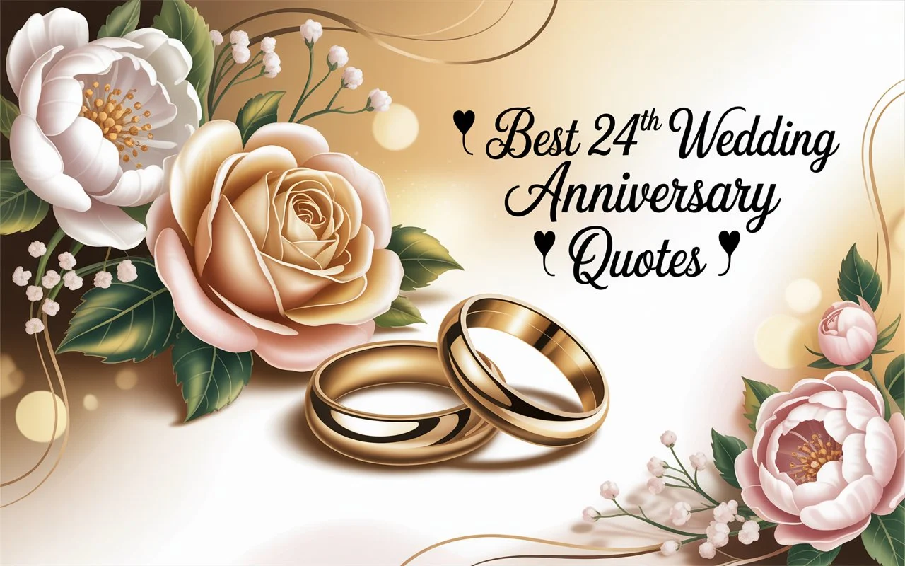 Best 24th Wedding Anniversary Quotes