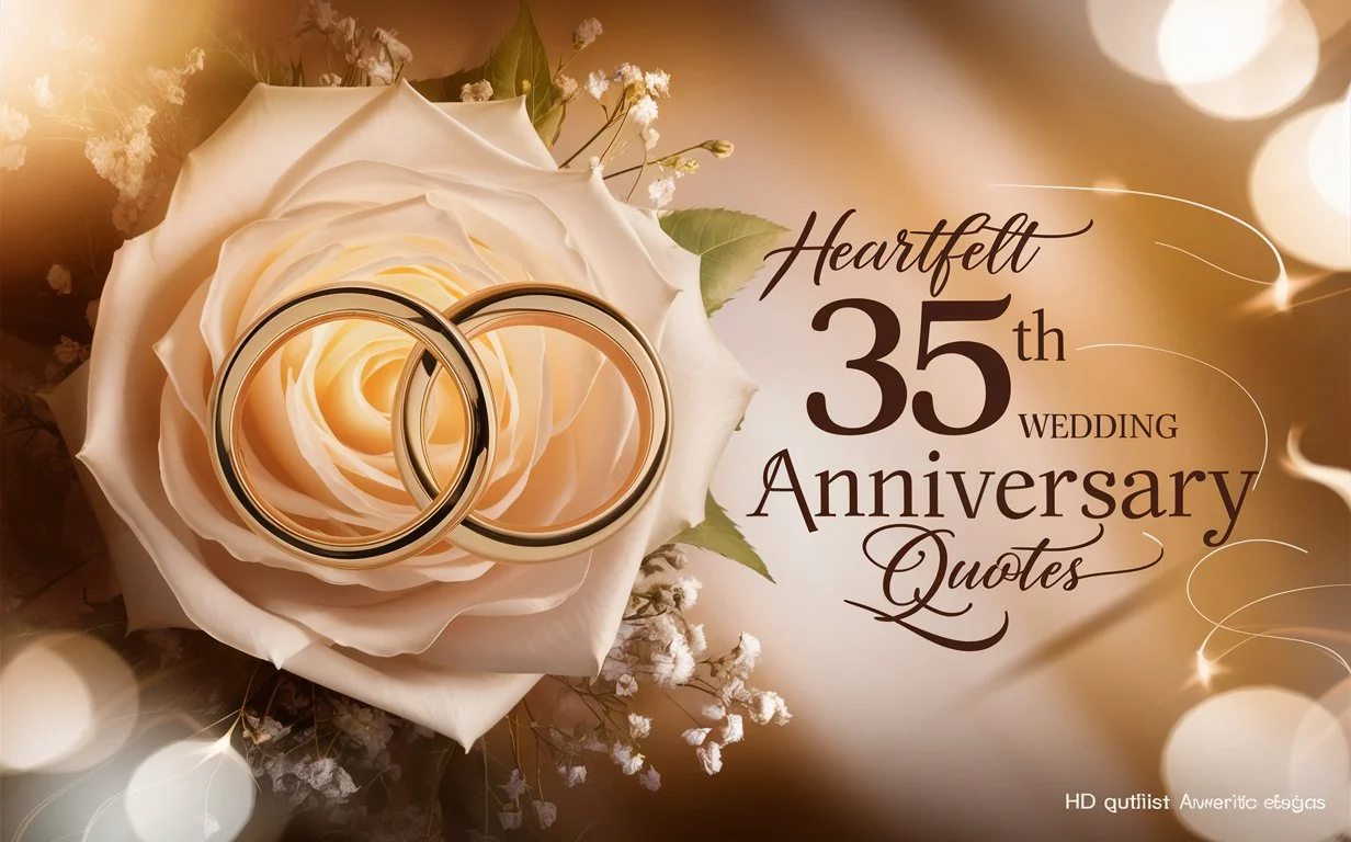 Heartfelt 35th Wedding Anniversary Quotes