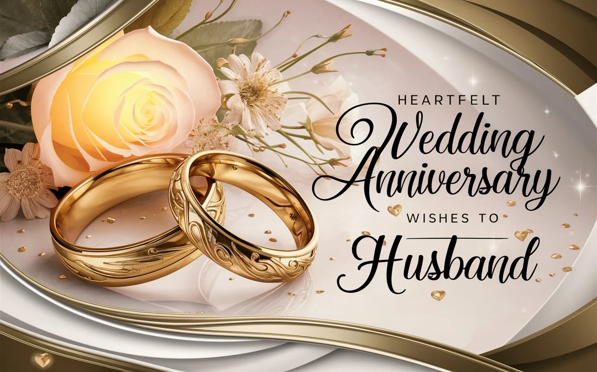 Heartfelt Wedding Anniversary Wishes to Husband