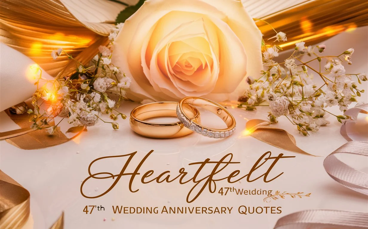 Heartfelt 47th Wedding Anniversary Quotes
