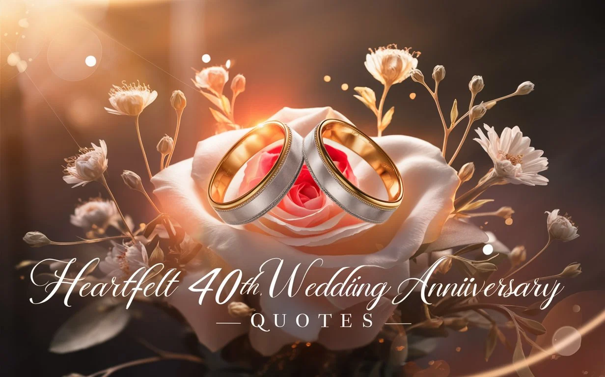 Heartfelt 40th Wedding Anniversary Quotes
