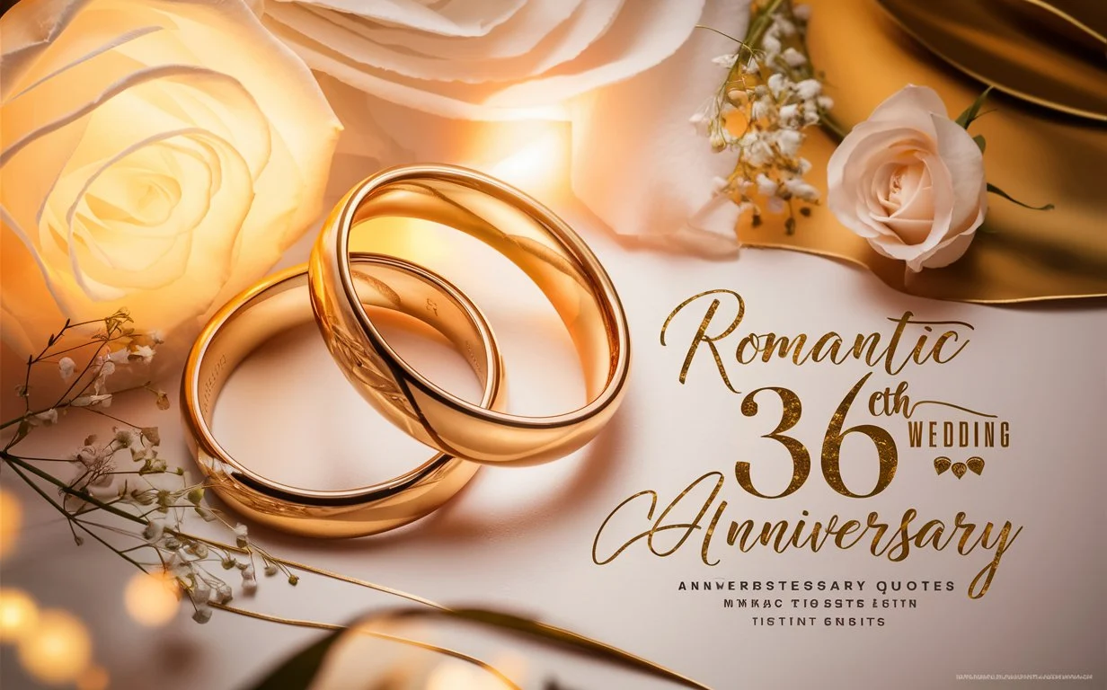 Romantic 36th Wedding Anniversary Quotes