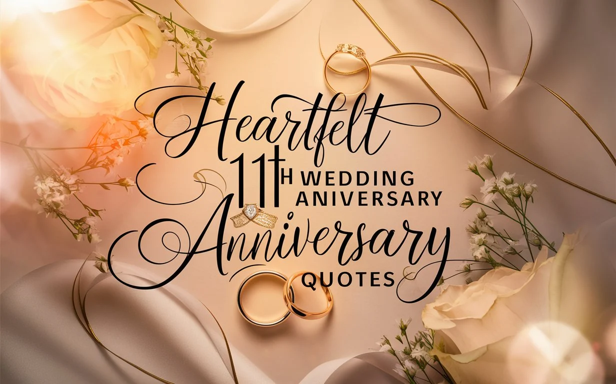 Heartfelt 11th Wedding Anniversary Quotes