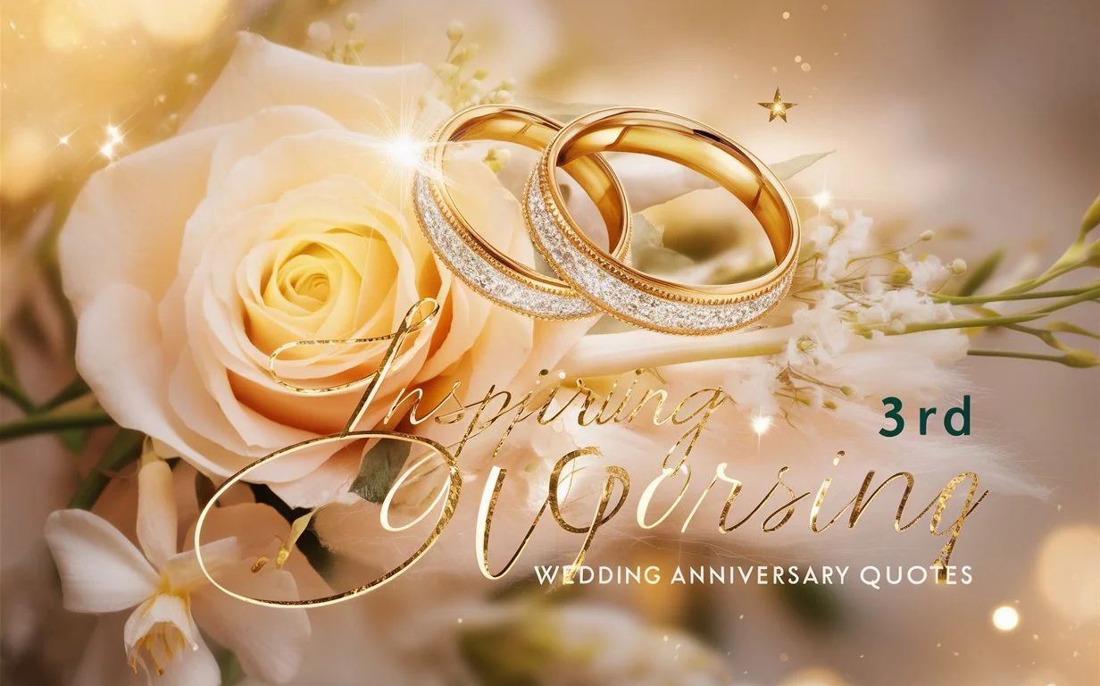 Inspiring 3rd Wedding Anniversary Quotes