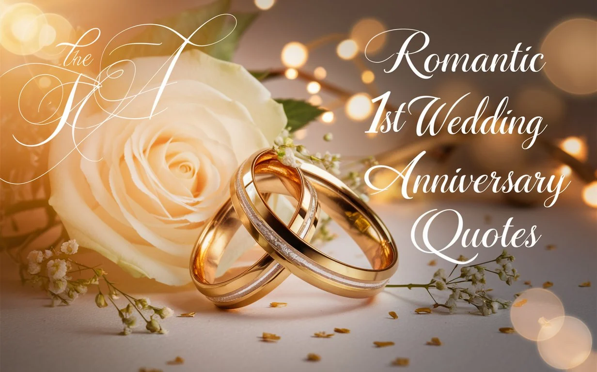 Romantic 1st Wedding Anniversary Quotes