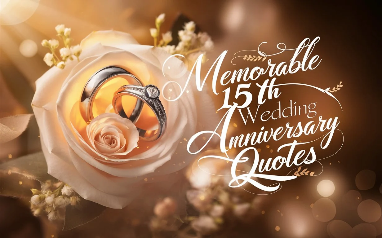 Memorable 15th Wedding Anniversary Quotes
