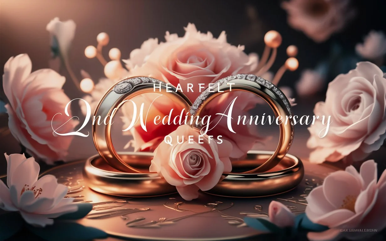Heartfelt 2nd Wedding Anniversary Quotes