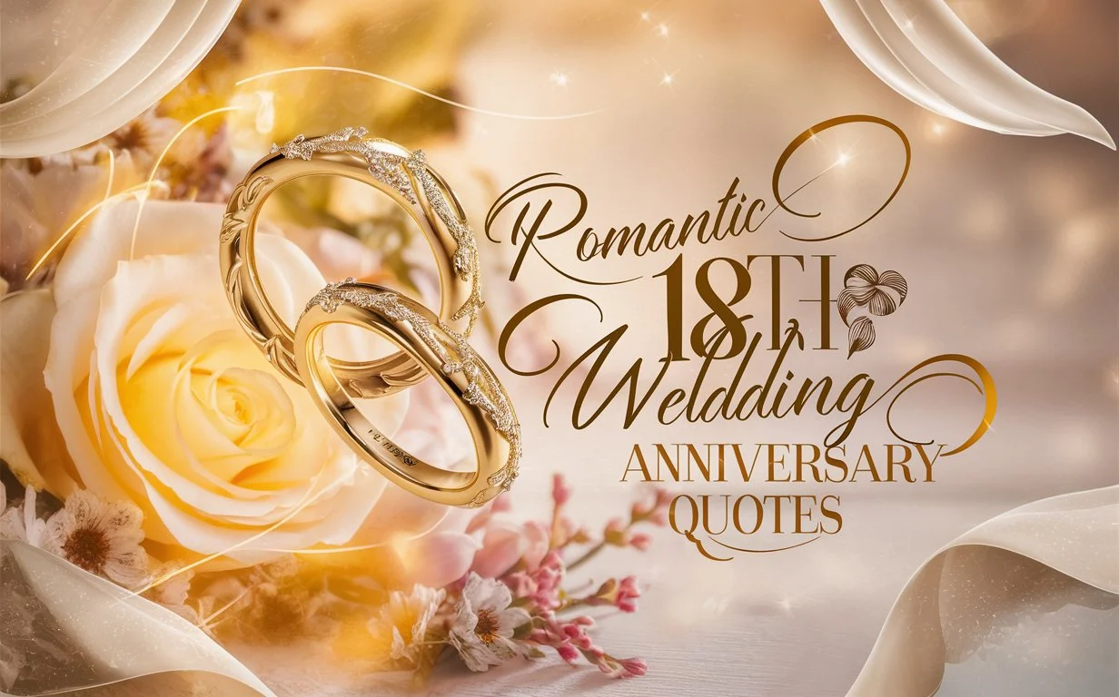 Romantic 18th Wedding Anniversary Quotes