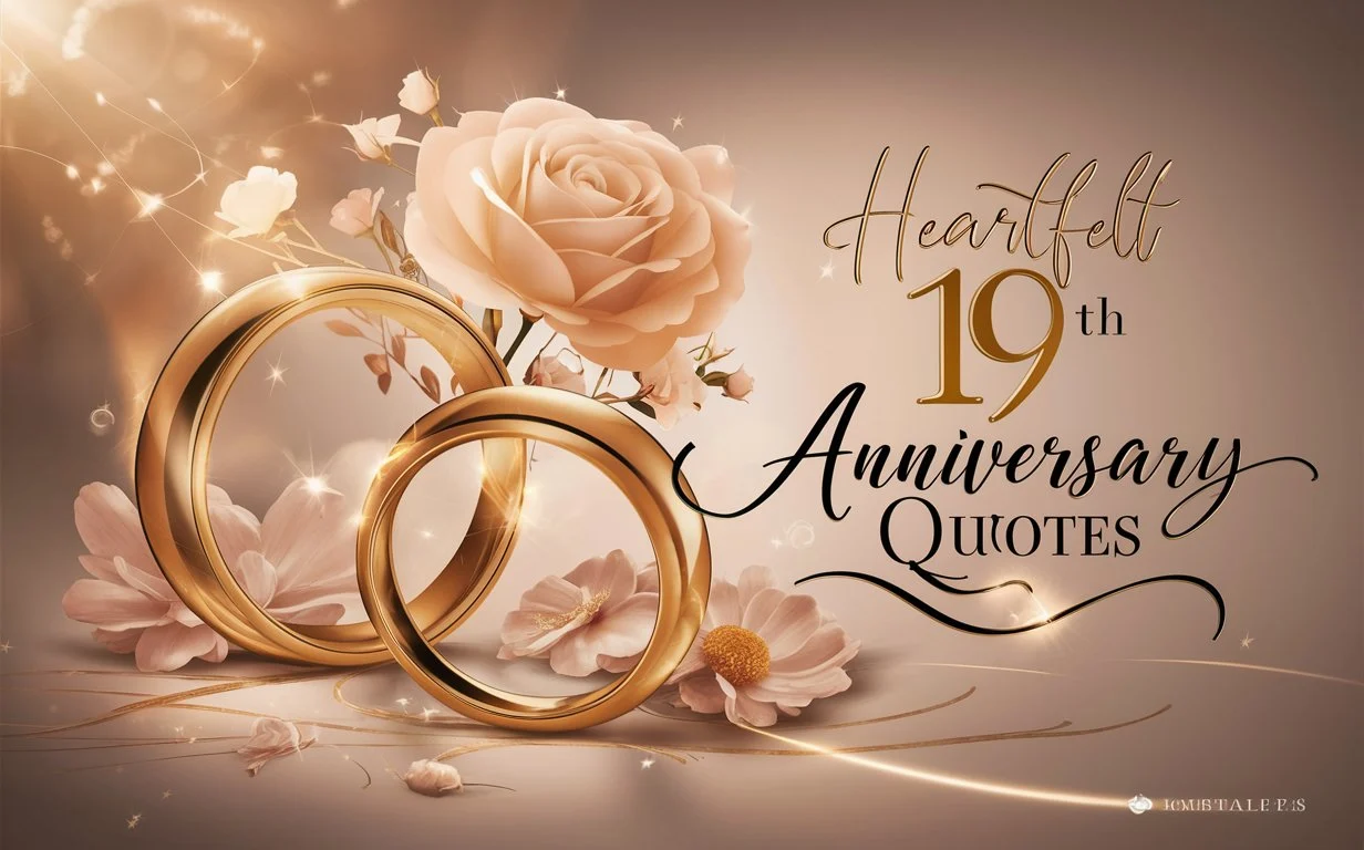 Heartfelt 19th Wedding Anniversary Quotes