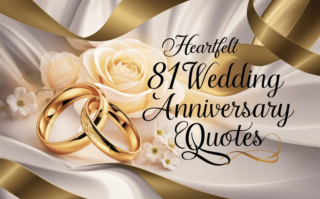 264 Heartfelt 81st Wedding Anniversary Quotes to Celebrate Endless Love 2026 🎉💖