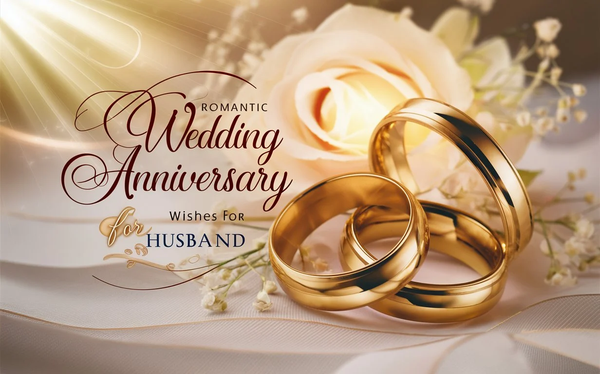 Romantic Wedding Anniversary Wishes for Husband