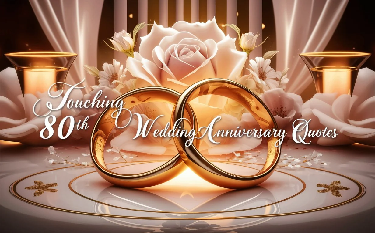 299 Touching 80th Wedding Anniversary Quotes for Grand Celebrations 2026 🎉💖