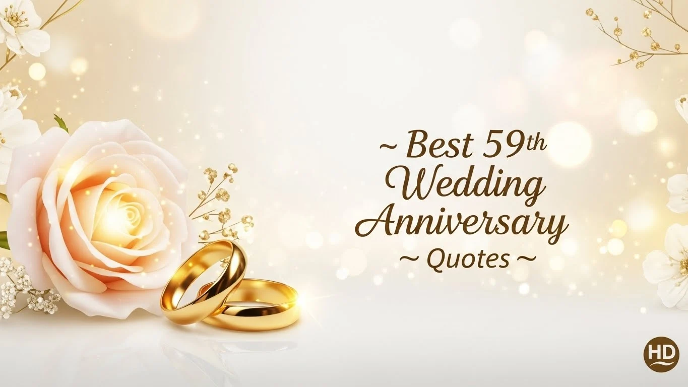 Best 59th Wedding Anniversary Quotes