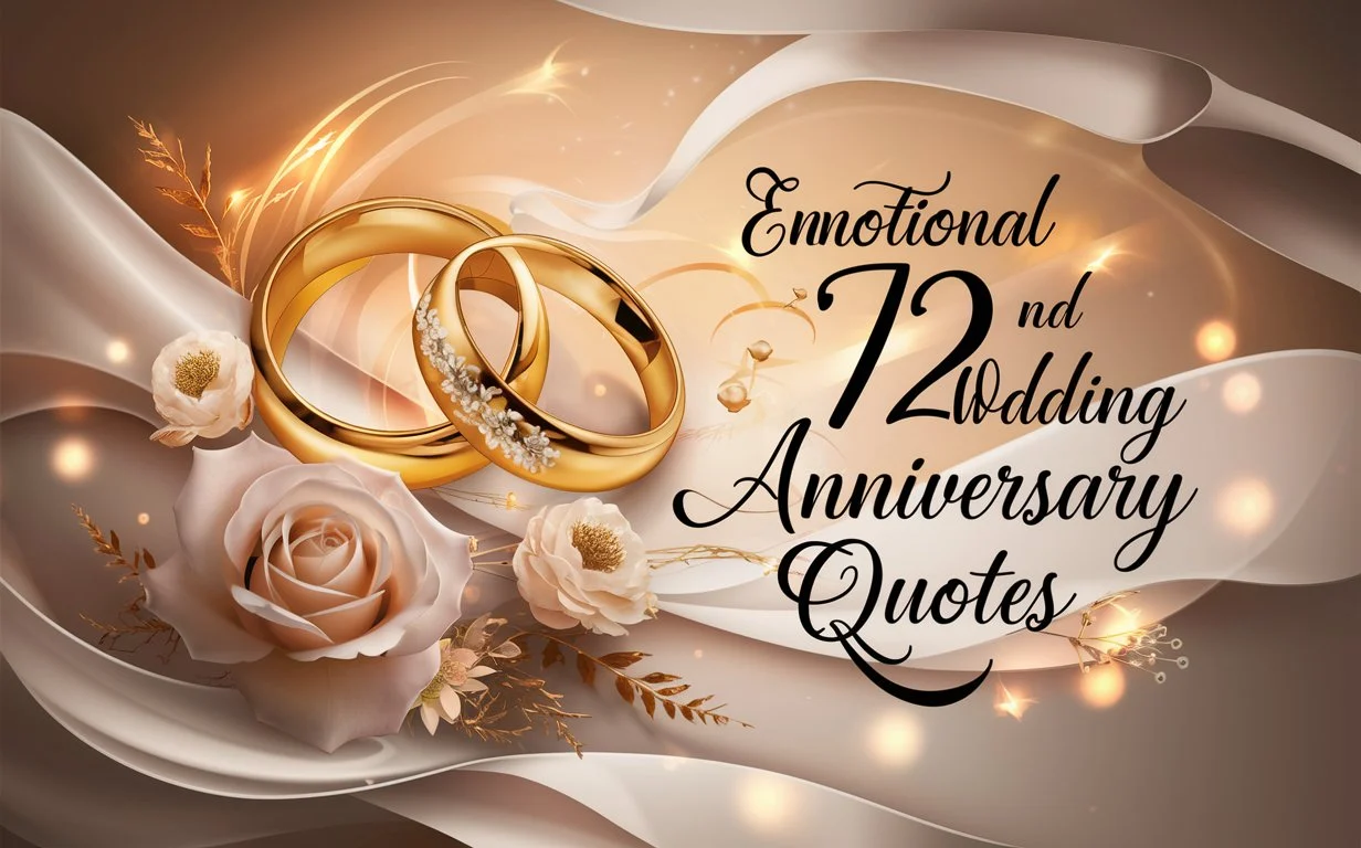 328 Emotional 72nd Wedding Anniversary Quotes for Everlasting Togetherness (2025 Edition) 💎💞