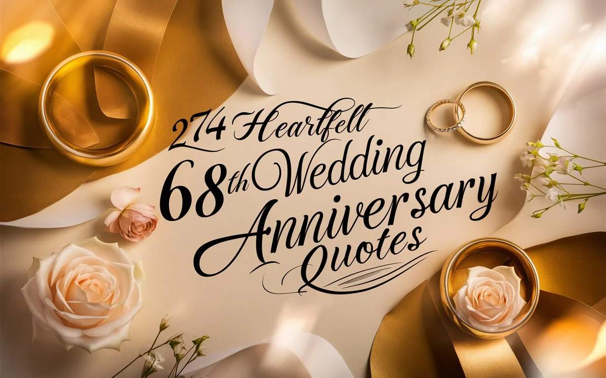 274 Heartfelt 68th Wedding Anniversary Quotes to Celebrate True Love (2026 Edition) 💖💎