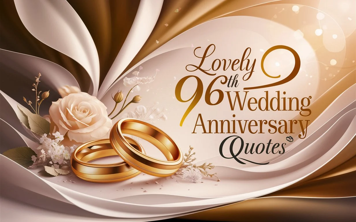 Lovely 96th Wedding Anniversary Quotes