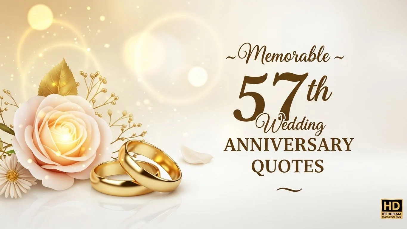 Memorable 57th Wedding Anniversary Quotes