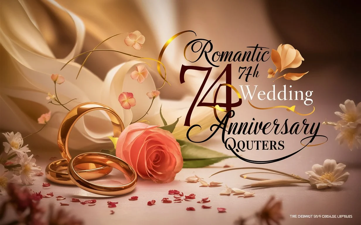 288 Romantic 74th Wedding Anniversary Quotes to Melt Hearts (2026 Edition) 💖💎