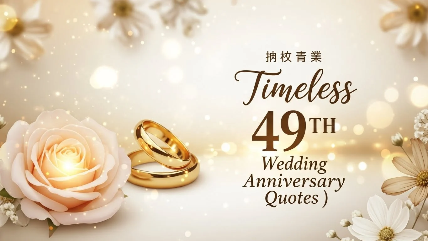 Timeless 49th Wedding Anniversary Quotes