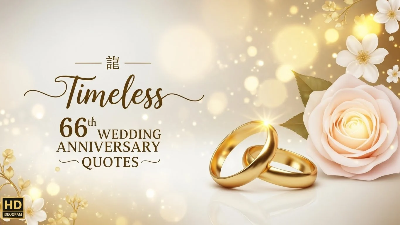 336 Timeless 66th Wedding Anniversary Quotes for 66 Years of Togetherness 2025 💖